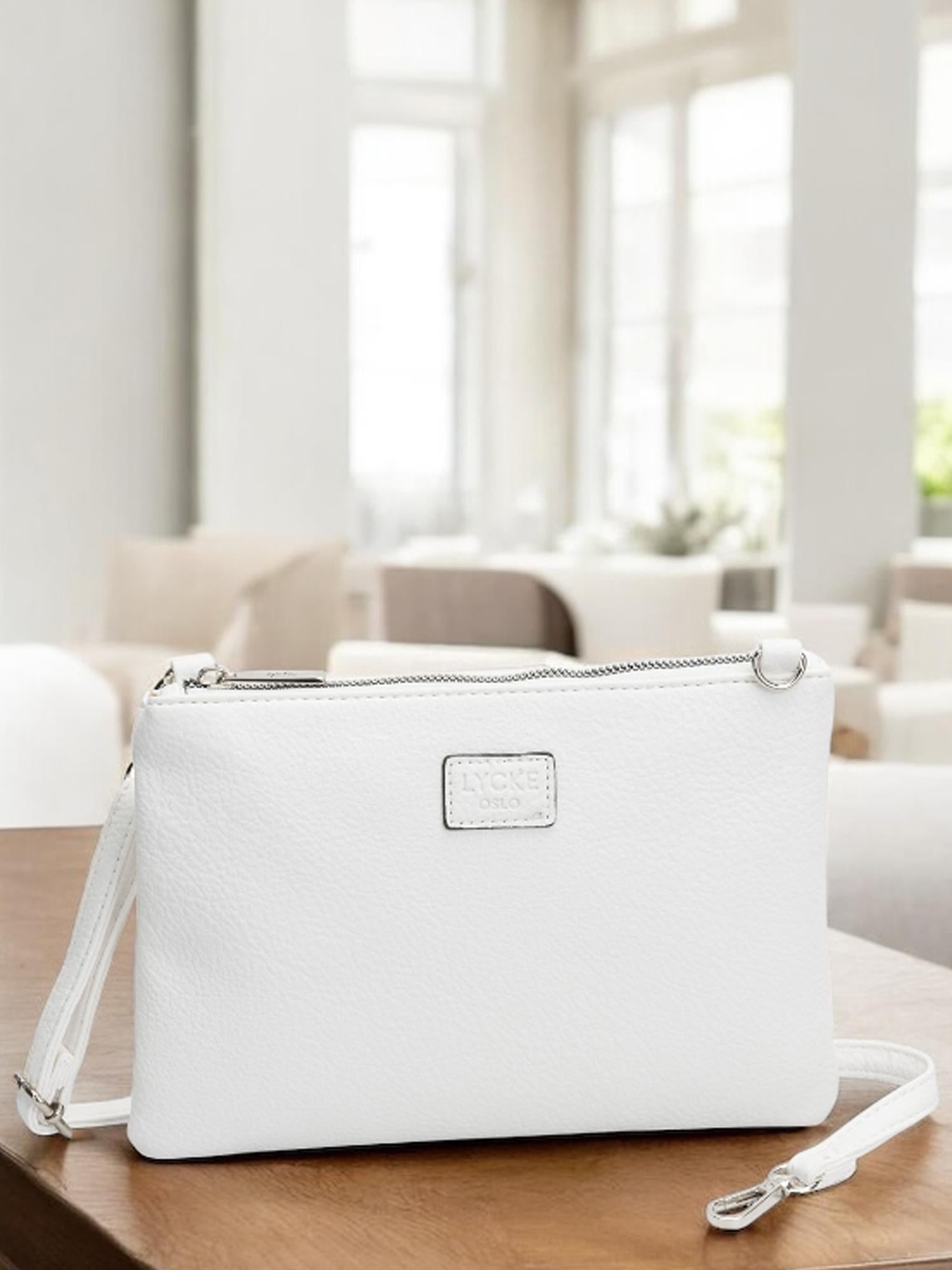 03734 Clutch Nora Lycke White