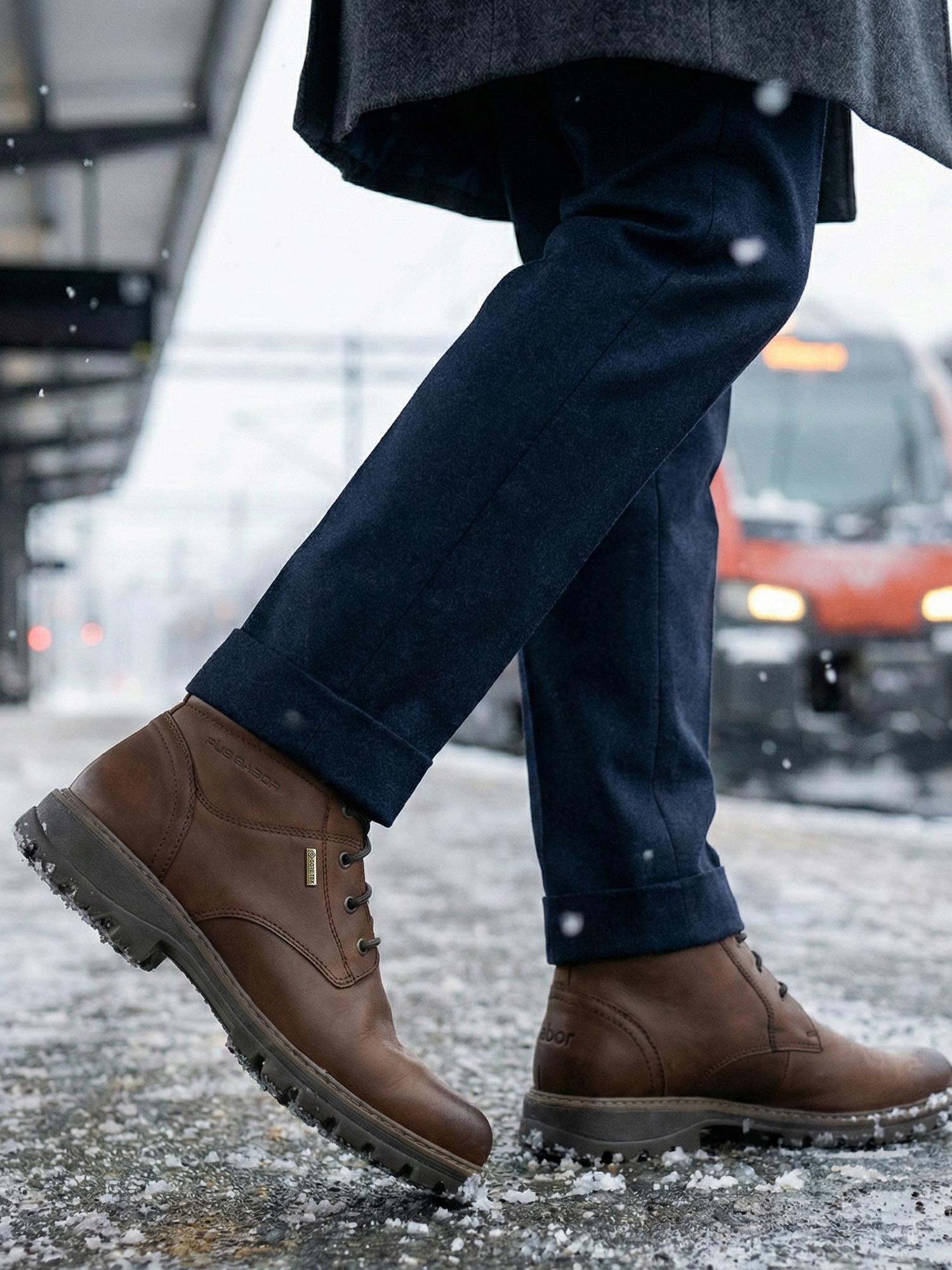 06026 Pius Gore-Tex Leather Wool Boots