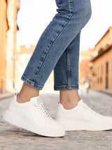 03538 Summer Ease White Leather