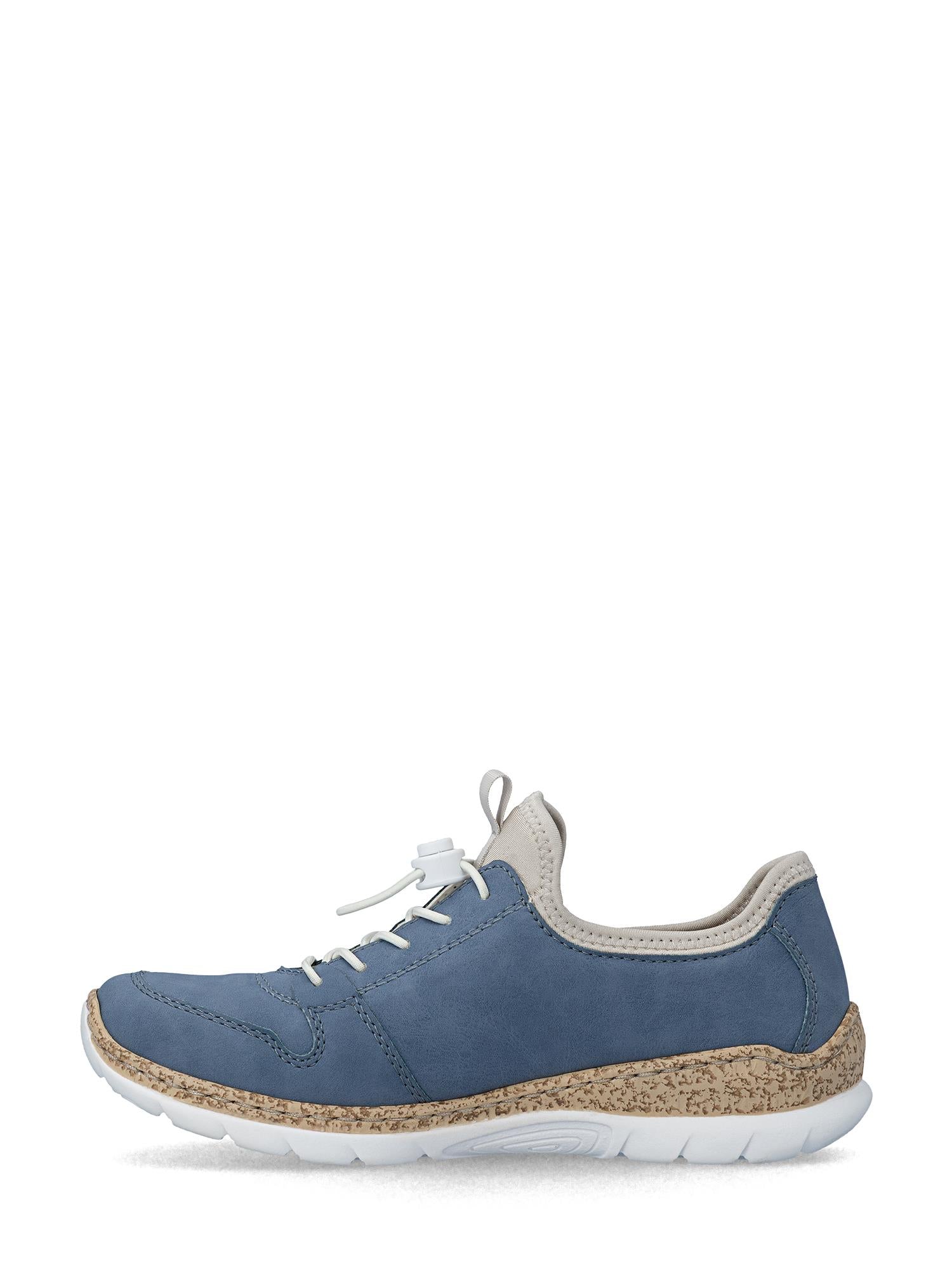 04263 Indigo Cork Sneaker