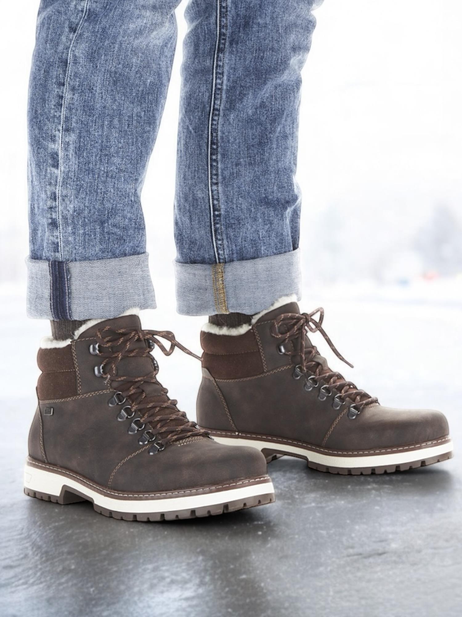 02588 Brown ullfôr TEX-membran med brodder
