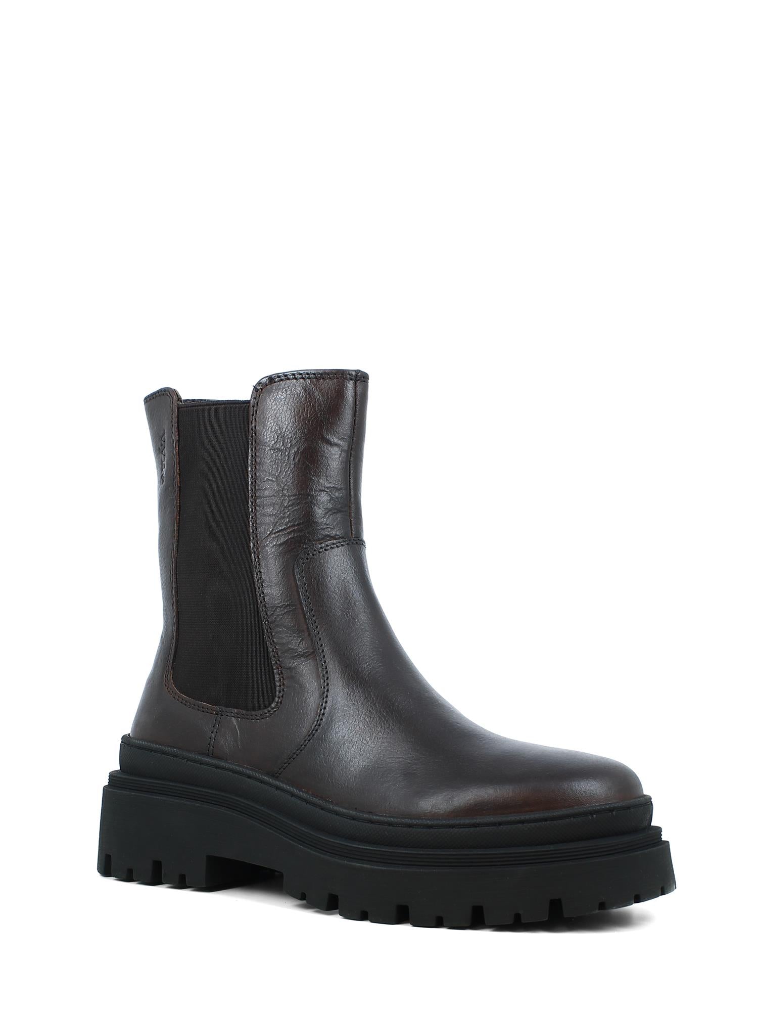 06174 Portimao Leather Chelsea Boots Brown