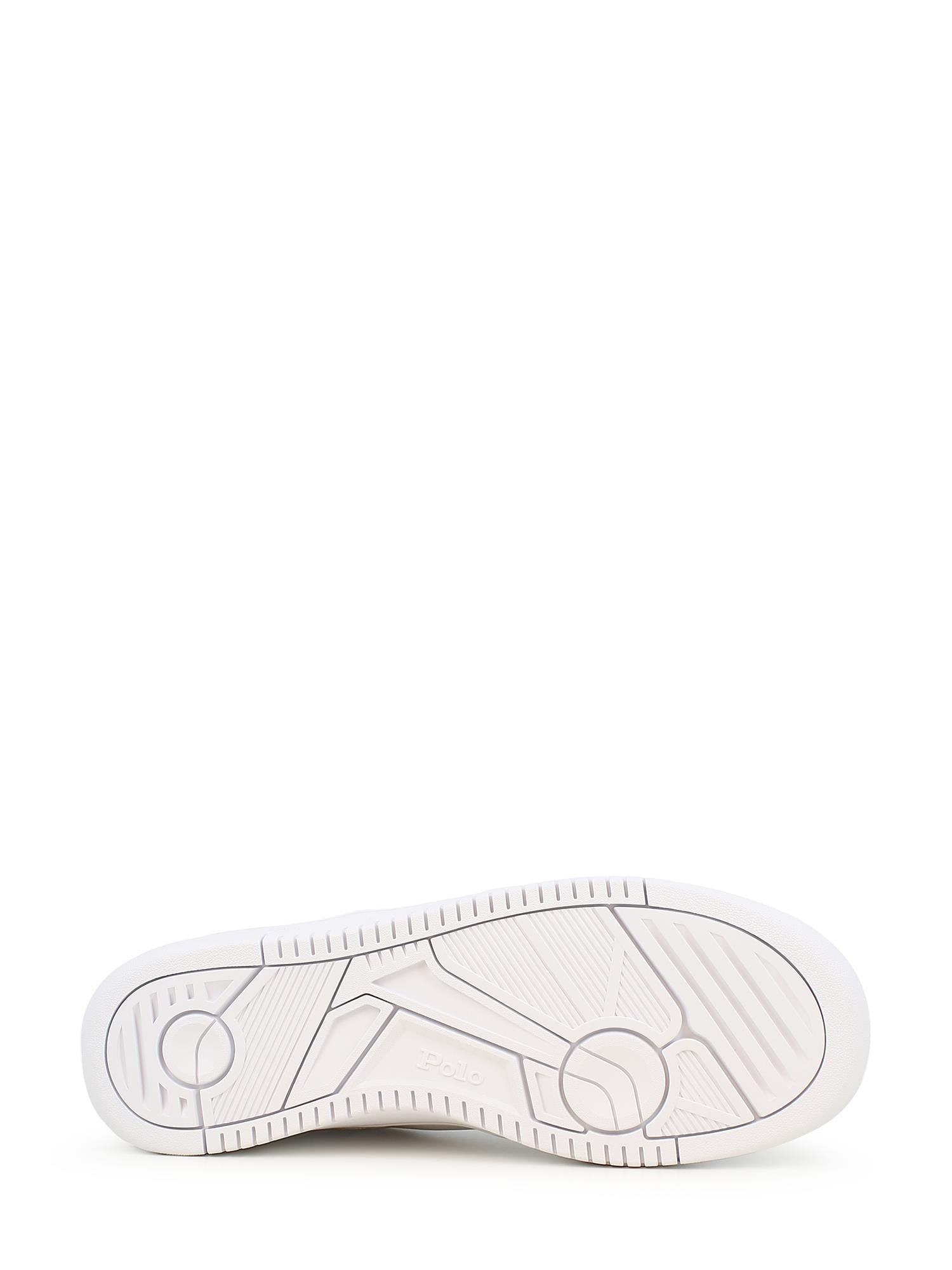 02730 Ralph Lauren Masters Court Leather Trainer