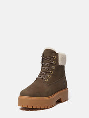 06722 Warm-Lined Waterproof Platform Boot