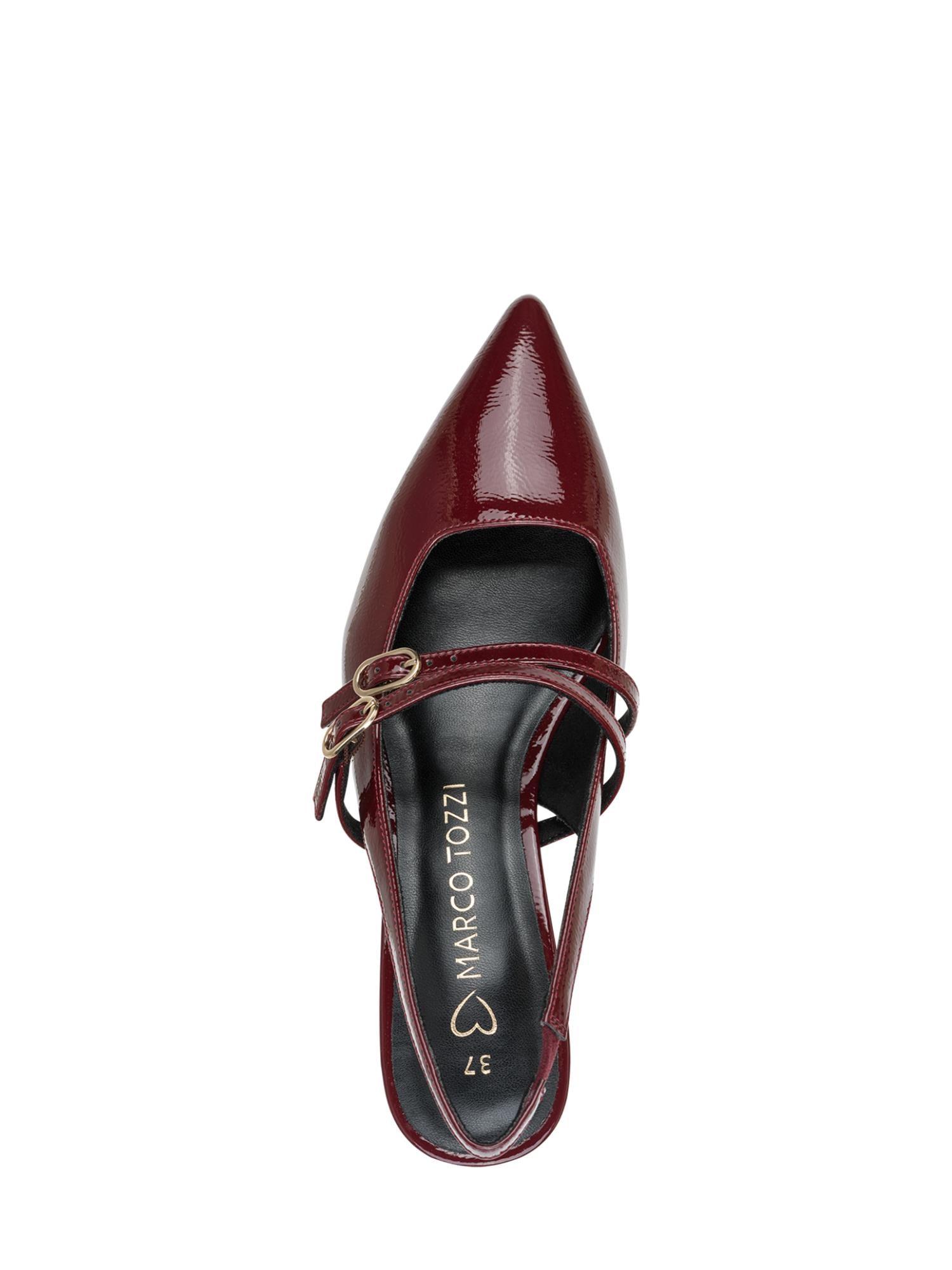 02086 Buckle Slingback Pumps