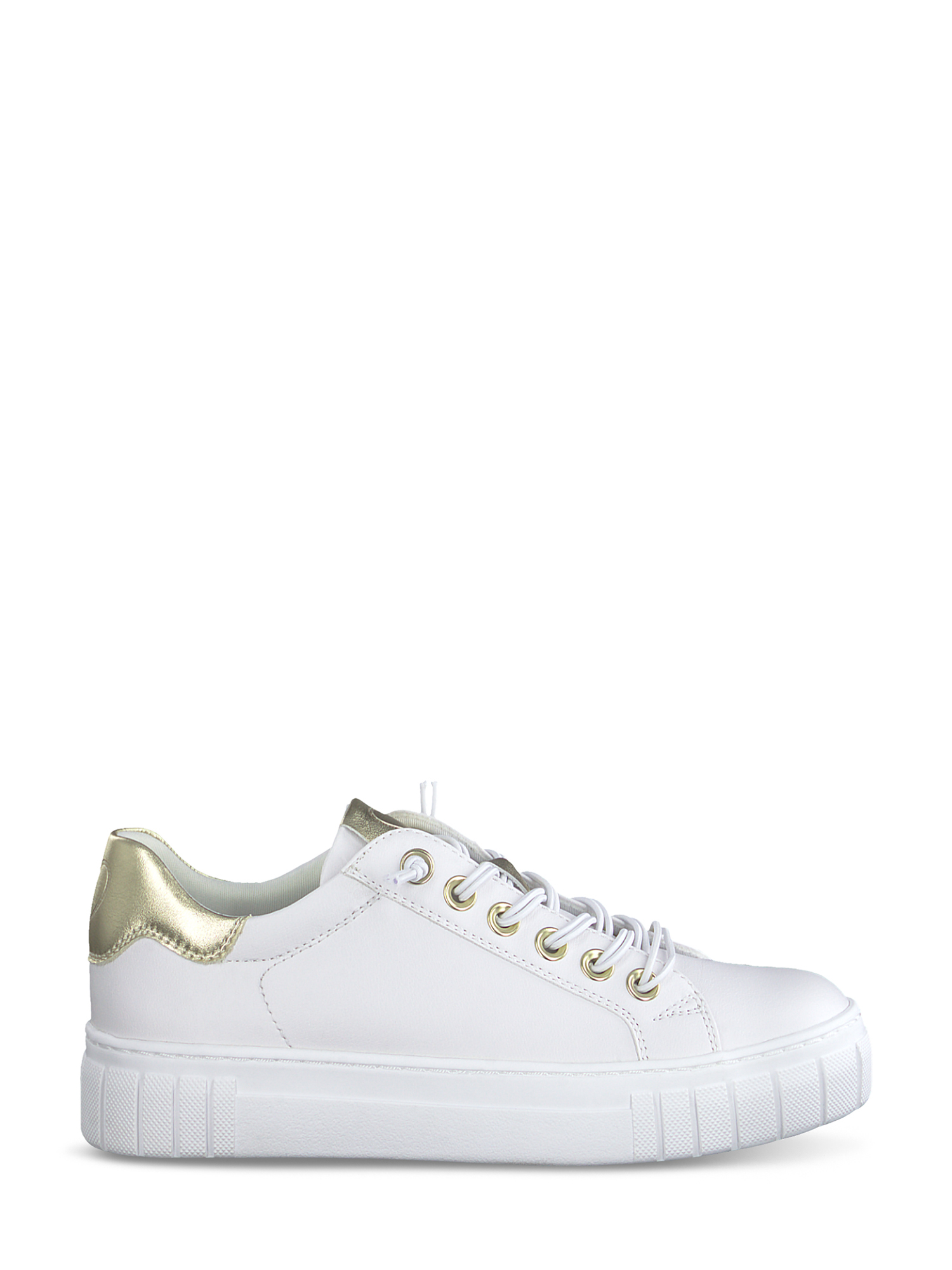 Marco Tozzi Golden Sneaker (40) - Hvit|Gull