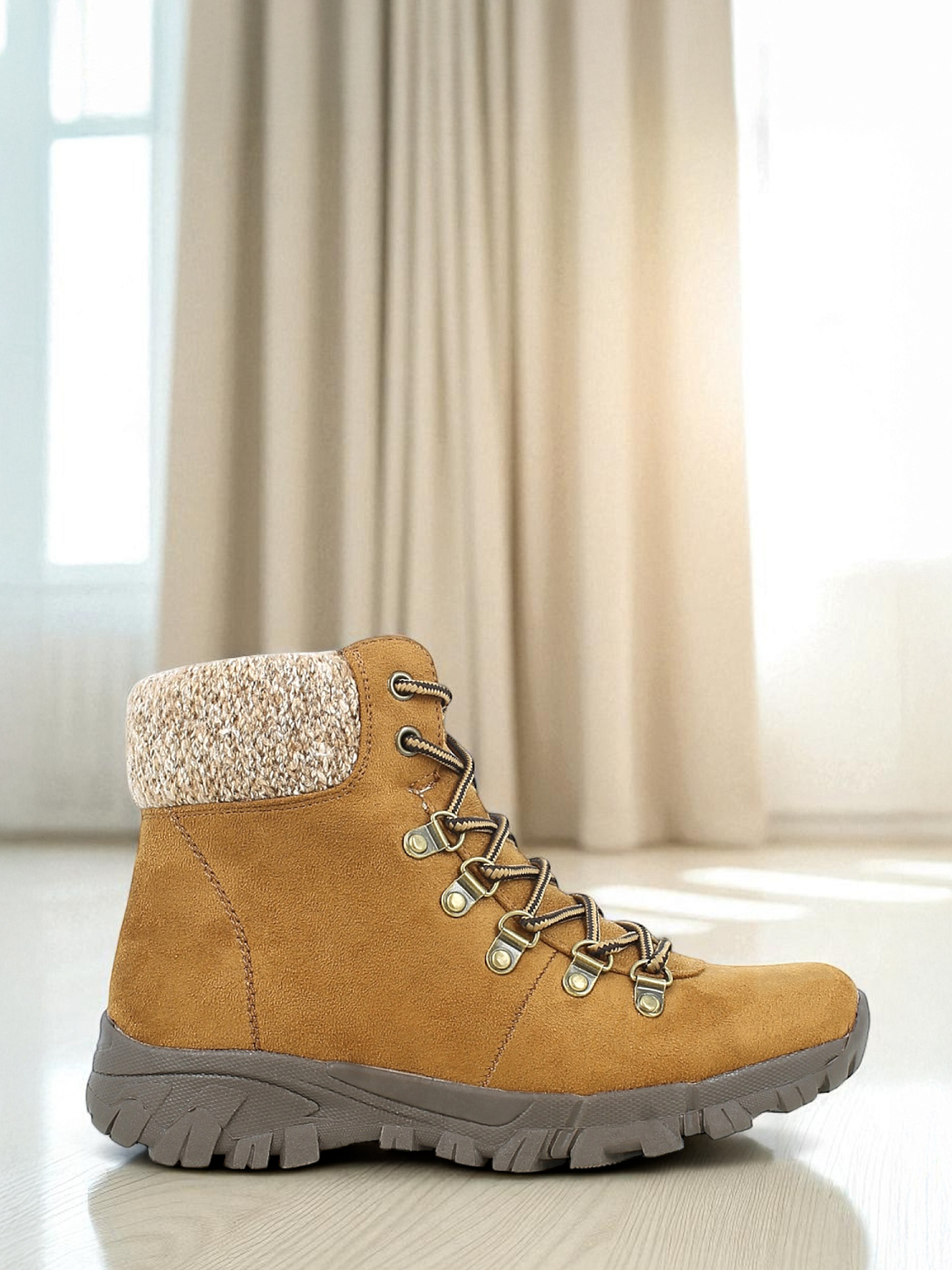 Duffy Camel winter Boots • Boots til Dame • Skomani